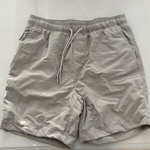 American Eagle Outfitters Gray Mesh Shorts